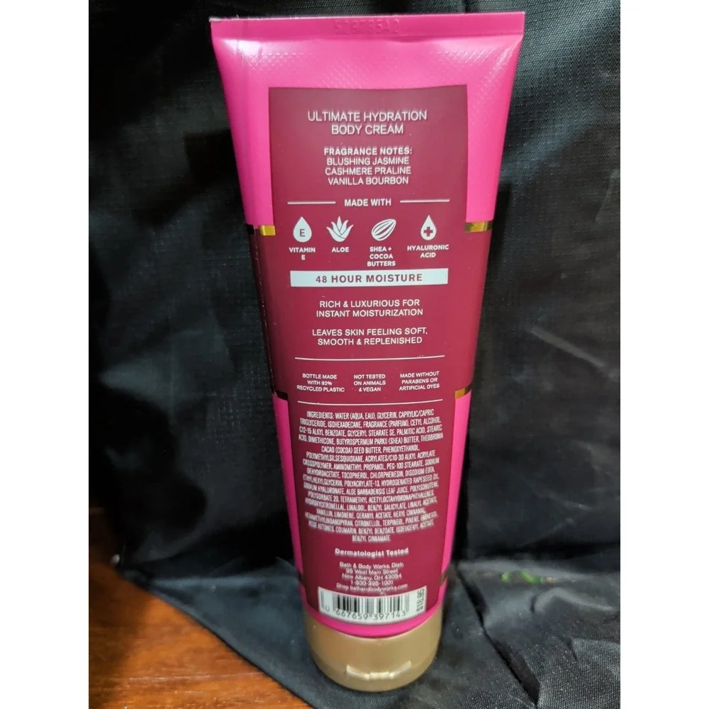 Bath &‎ Body Works PINK OBSESSED Ultimate Hydration Body Cream 8oz.